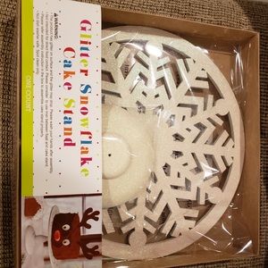 Christmas cake stand
